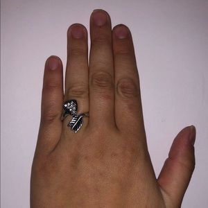 Jewelry: Silver Arrow/Heart Ring